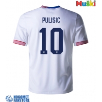 Ujedinjene Države Christian Pulisic #10 Domaci Dres Copa America 2024 Kratak Rukav